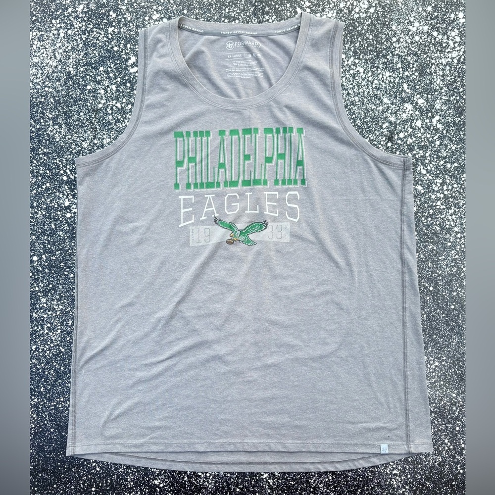 Philadelphia Eagles NFL Tank Top Size XXL By ‘47 Brand